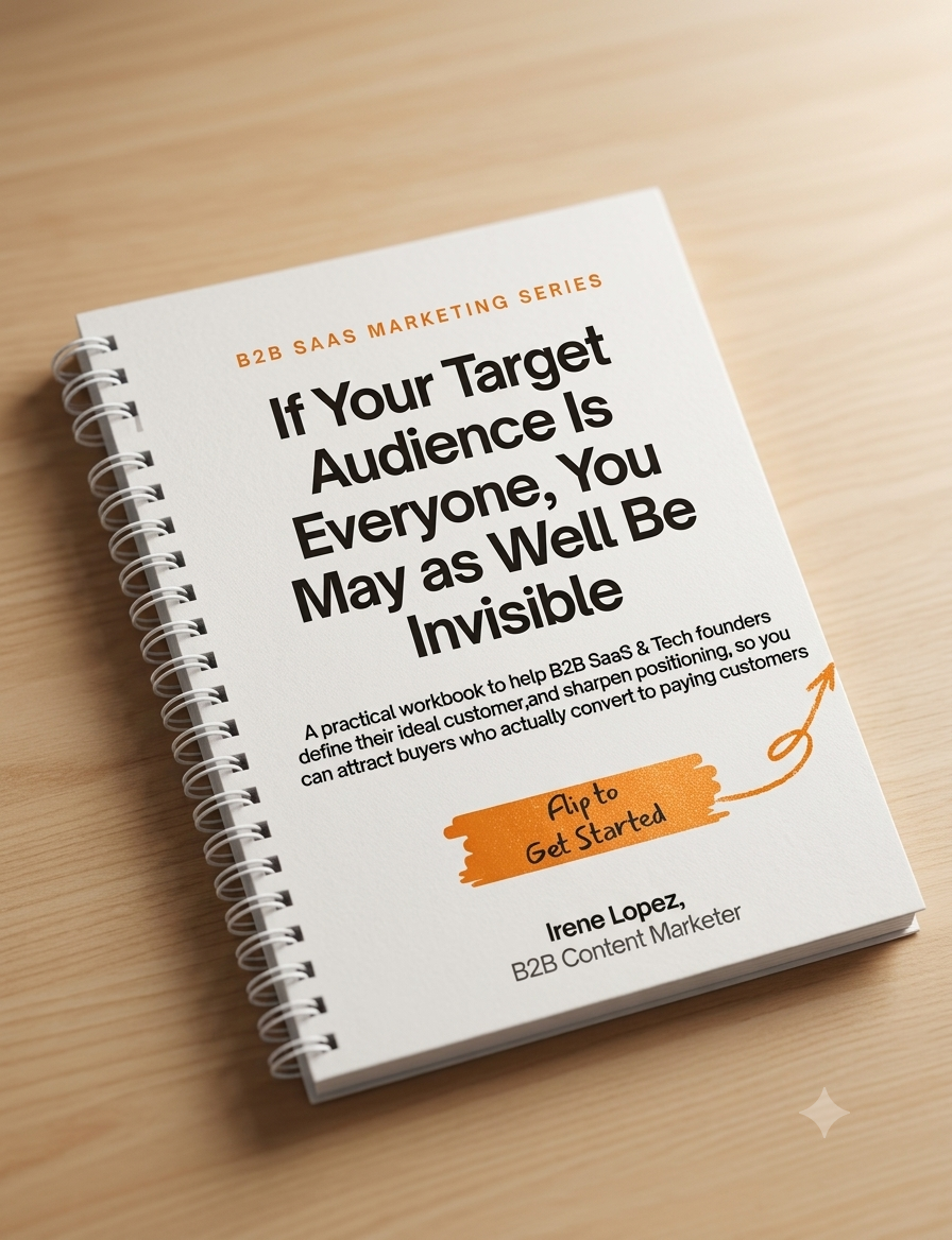 If Your Target Audience is Everyone, You May as Well Be Invisible | B2B Positioning Guide & E-Workbook